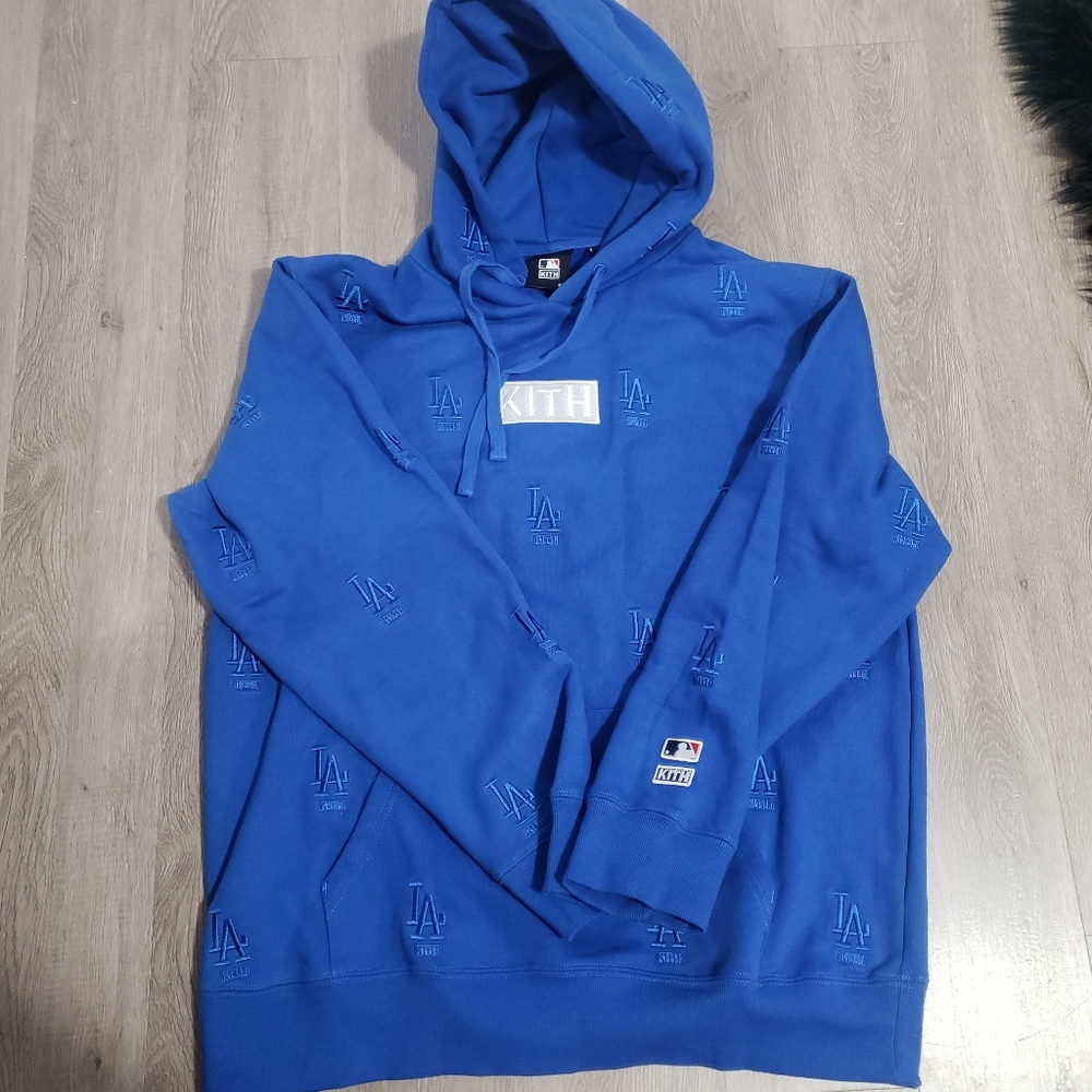Kith Dodgers Royal Blue Hoodie